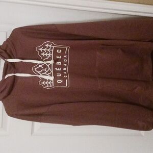 Fleece Factory XL Wine Quebec Hoodie